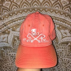 orange salt life hat